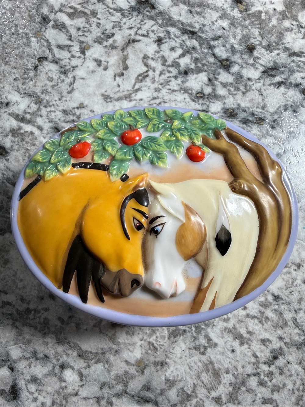Breyer Hand Painted Fine Porcelain Keepsake Box